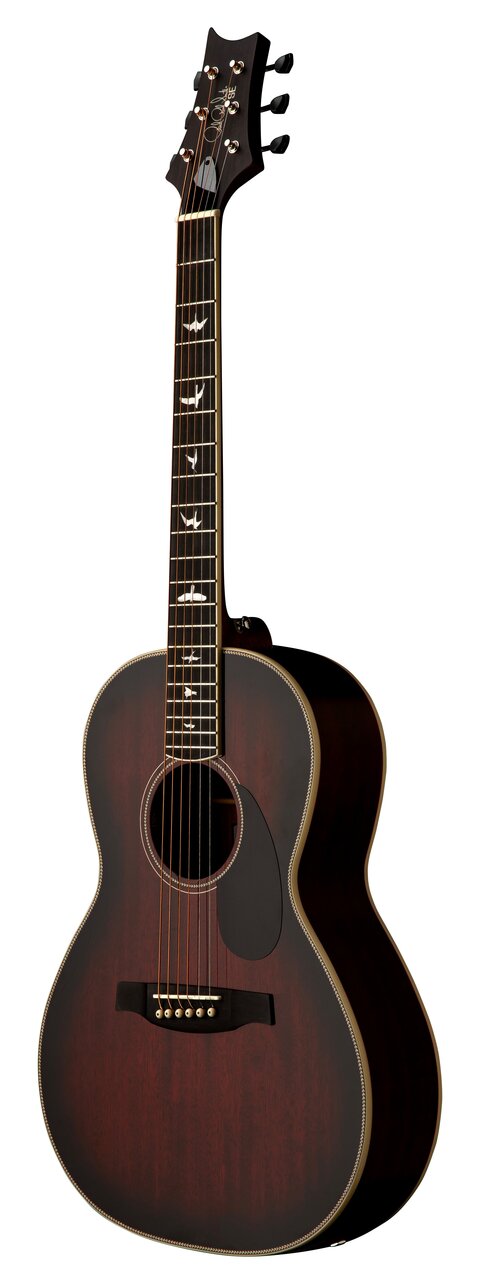 PRS SE P20 Parlour Electro-Acoustic in Fire Red Burst - Andertons